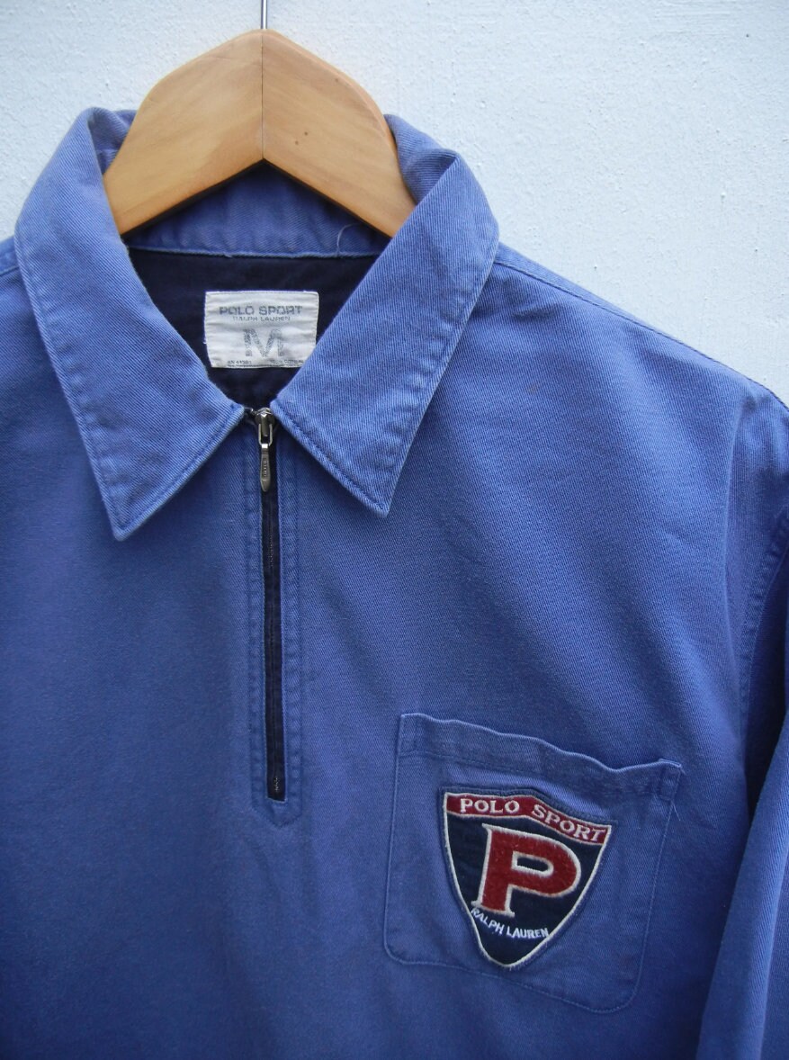 90s POLO Sport Polo 67 Workers Workwear Ralph Lauren Shirt