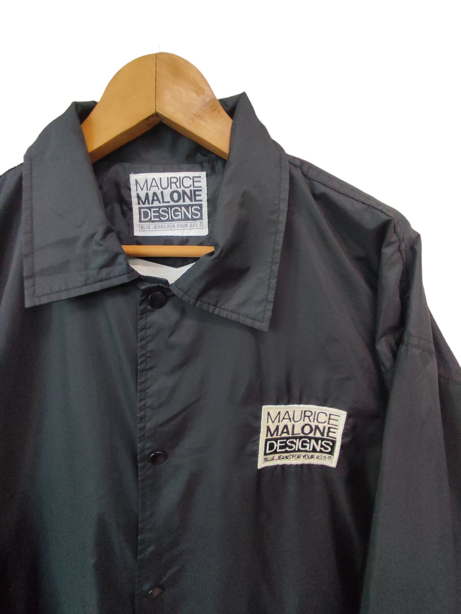 レア VTG 90s Maurice Malone Anorak RAP Rare VTG 90s Maurice Malone Anorak RAP