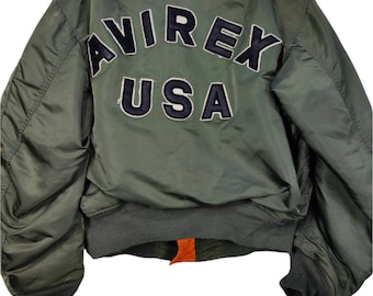 Vintage Avirex Jacket MA-1 Flight Jacket Avirex USA Military
