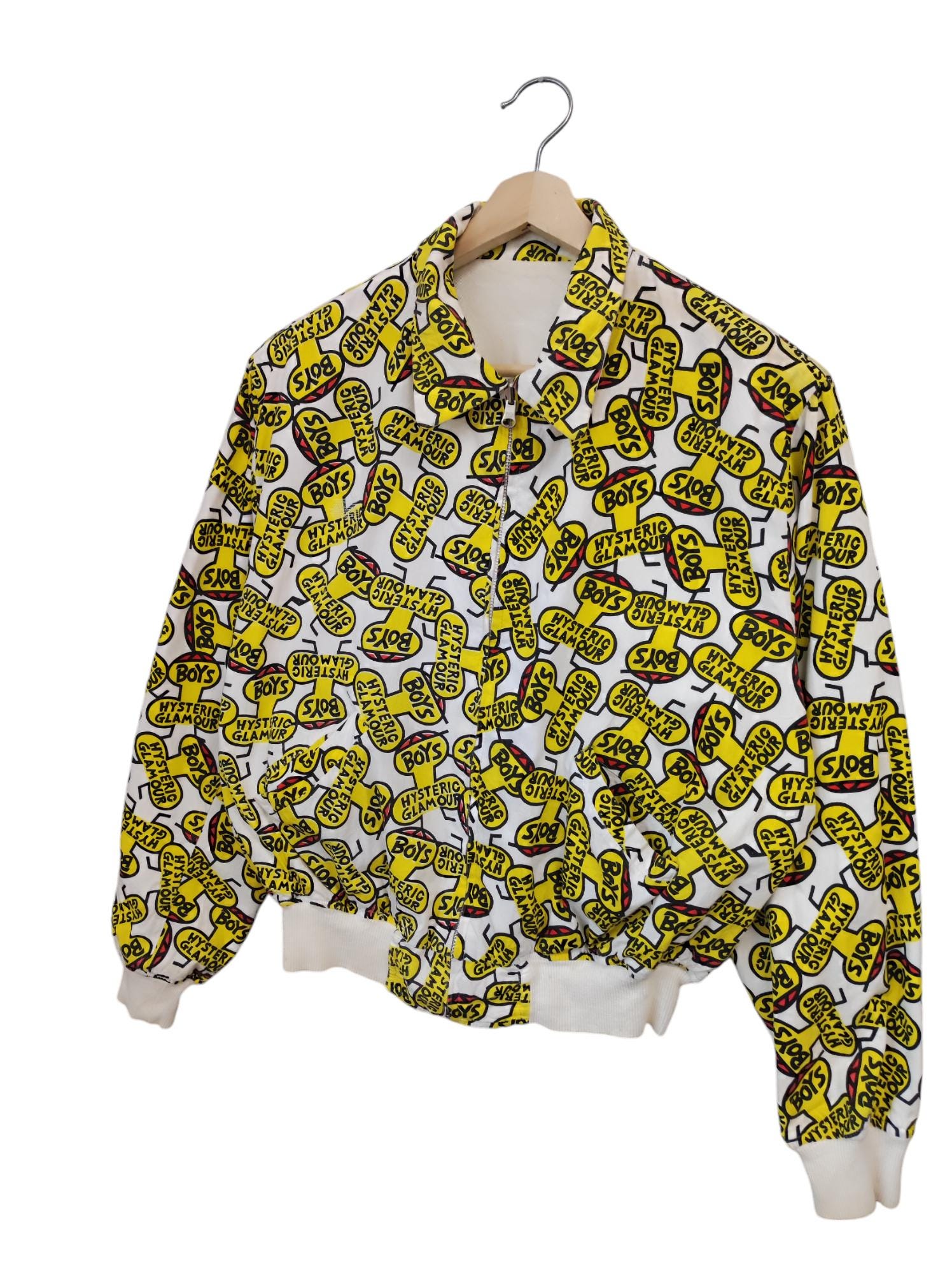 Vintage 80s Hysteric Glamour Kinky HG Bombers Jacket All Over