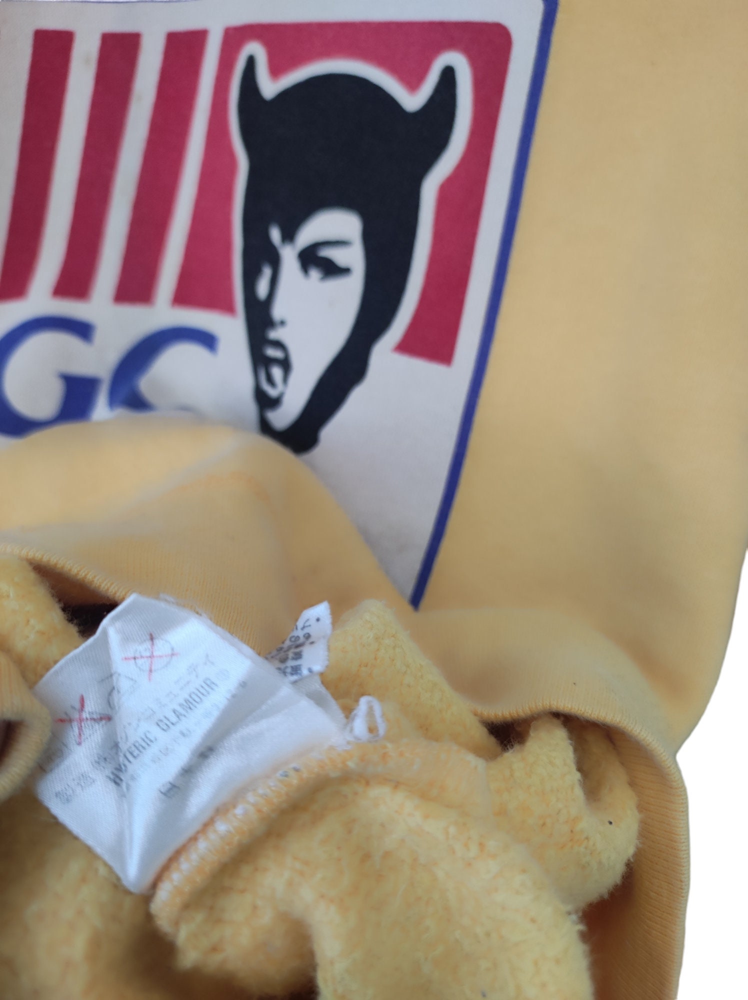 HYSTERICGLAMOUR × yokodollHYSTERIC BREAD Vintage Hysteric Glamour Hagi Denim Black Hysteric Hysteric