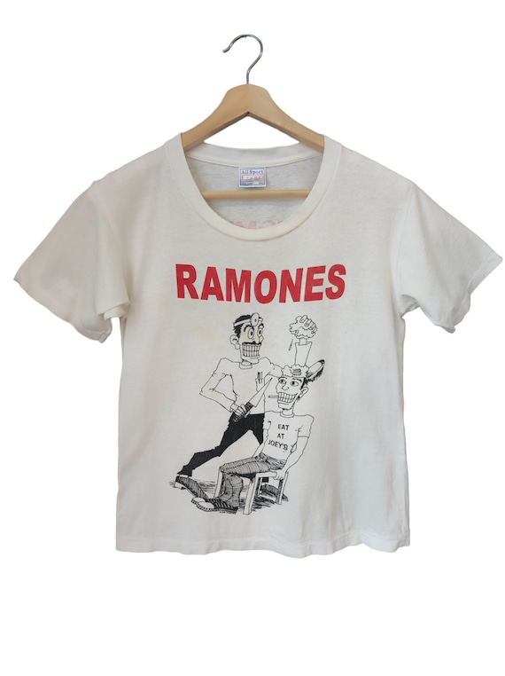 Vintage 90s Ramones Eat at Joey's Concert Shirt Ramones Labotomy