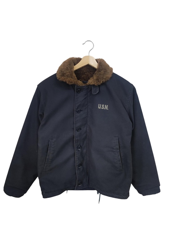 ジャケット・アウター The Military Deckcoat Vintage USN Navy Department Contract Nxsx 15122 Deck N1 World War