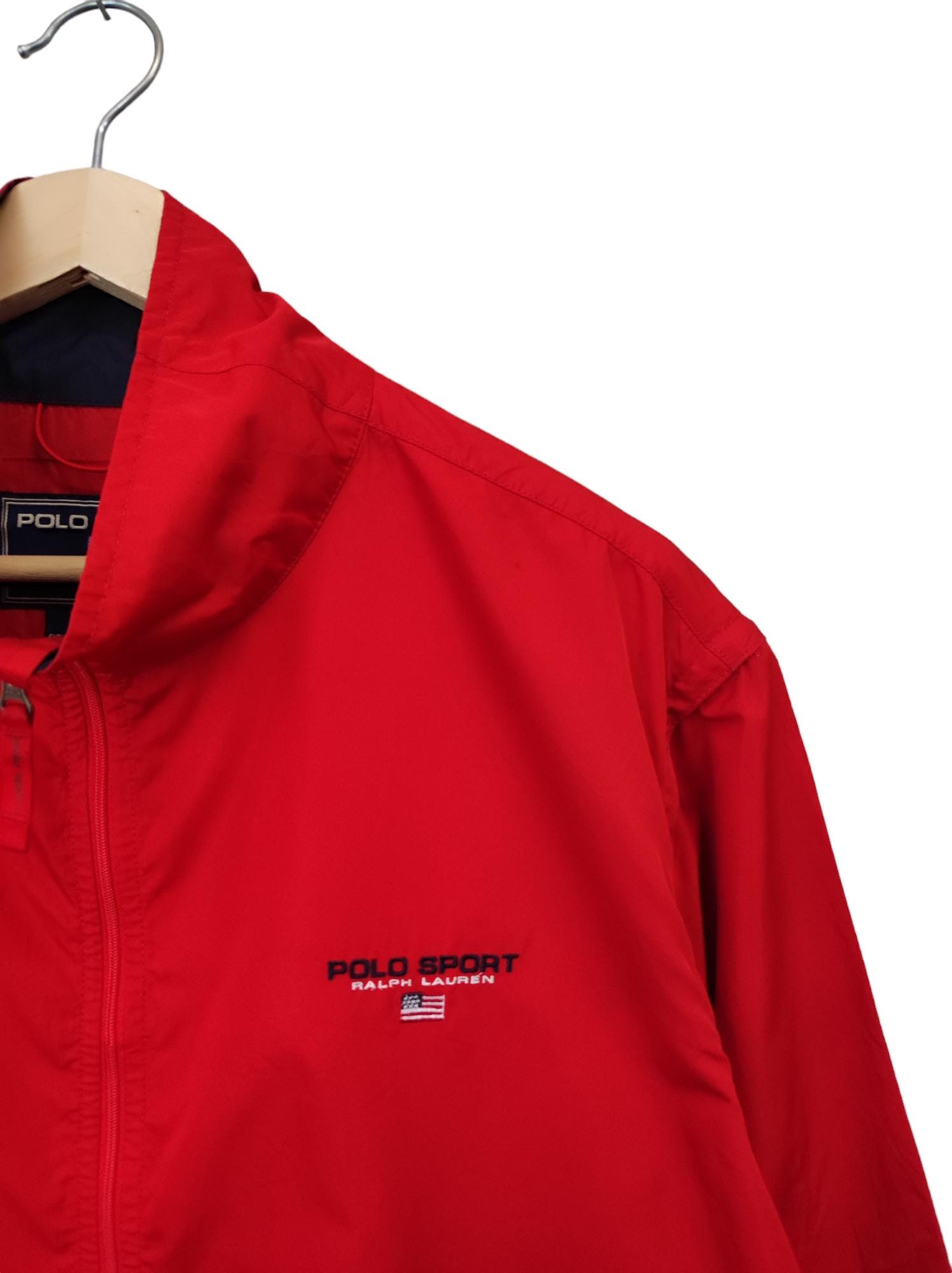 80s Polo by Ralph Lauren レッドジャケット M 80s Polo by Ralph Lauren レッドジャケット M