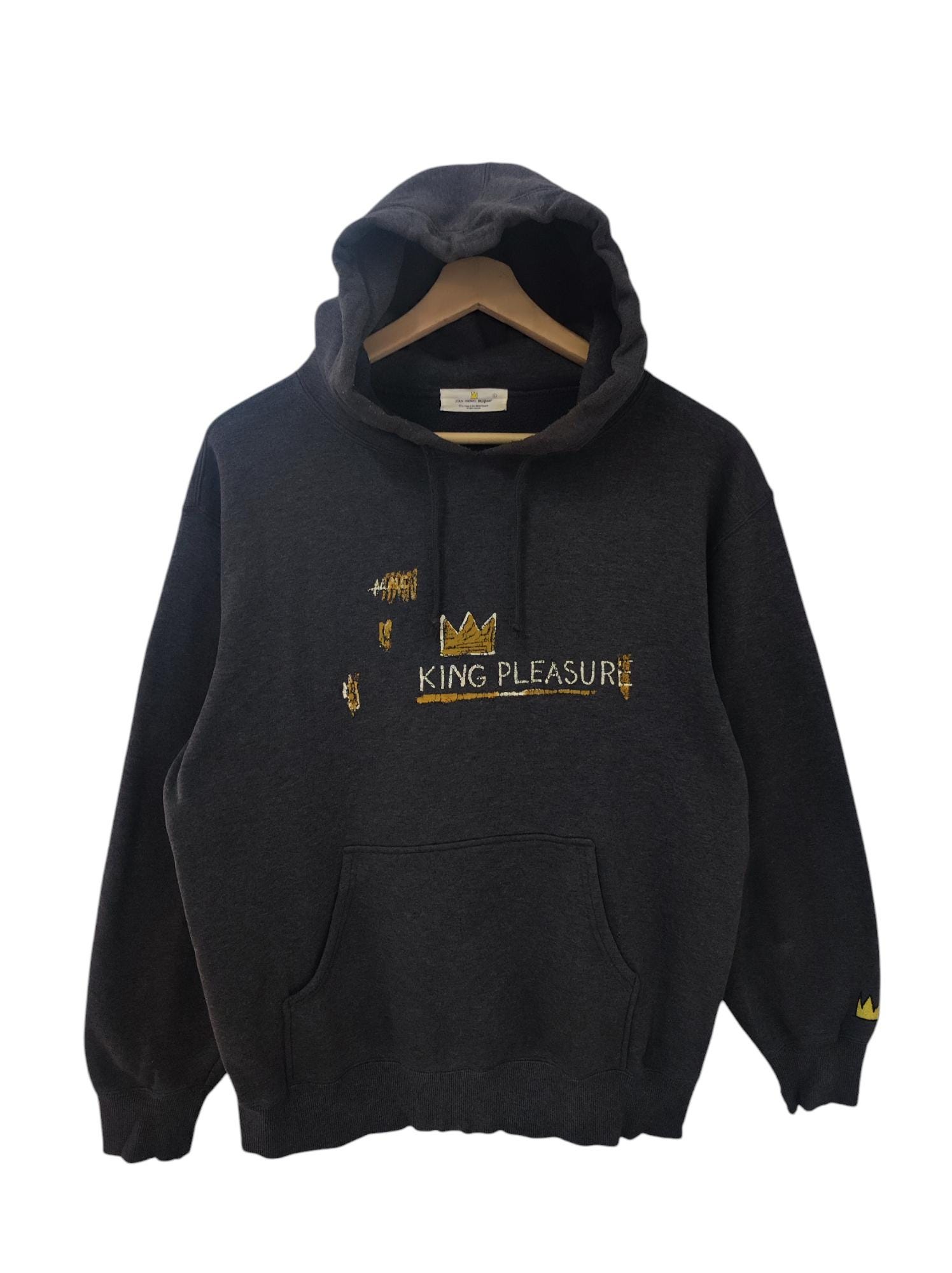 Vintage Jean MICHEL BASQUIAT Hoodie Sweatshirt 90s Jmb Basquiat