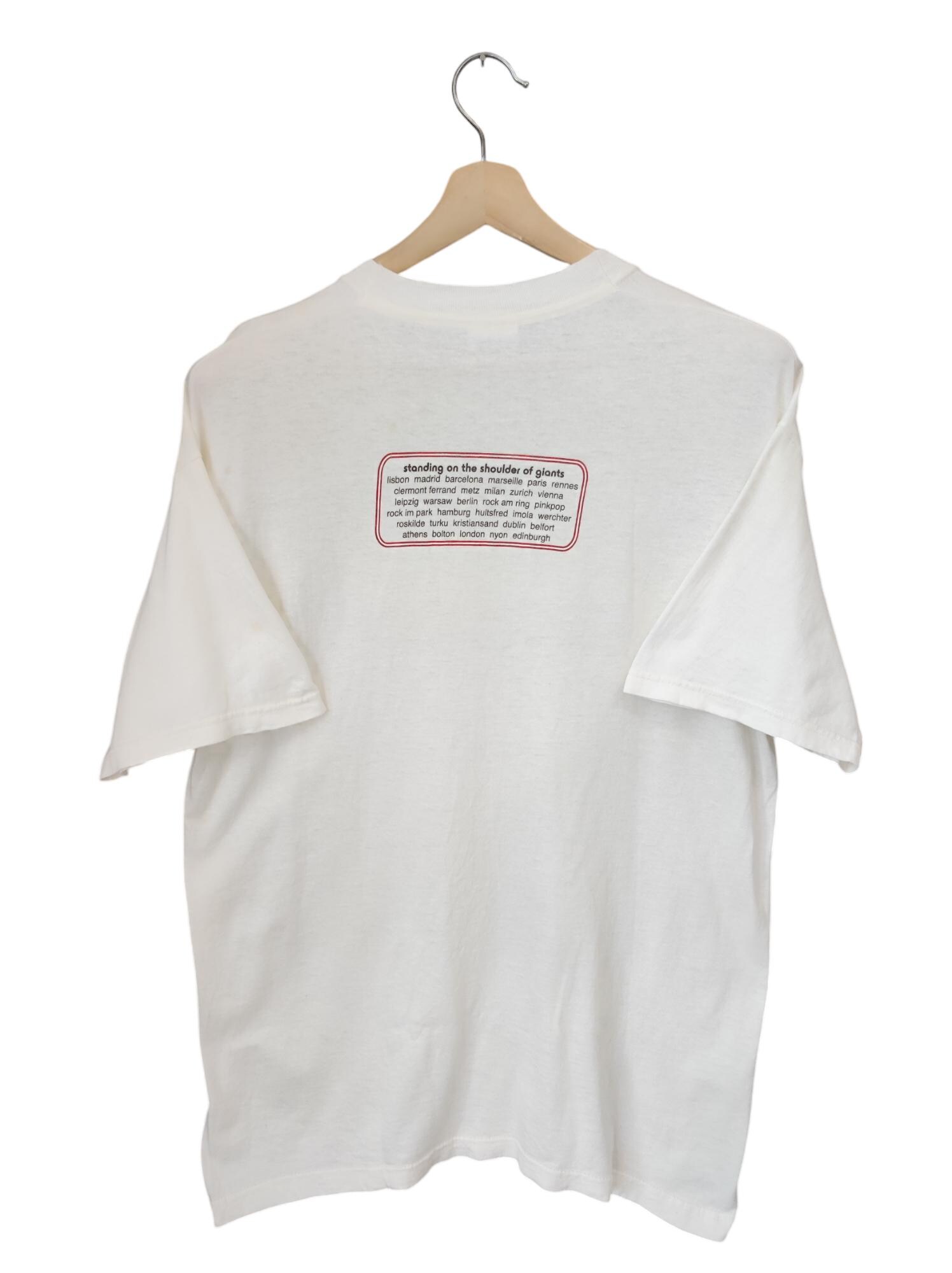 Vintage 90s OASIS European Tour Oasis Standing on the Shoulder of