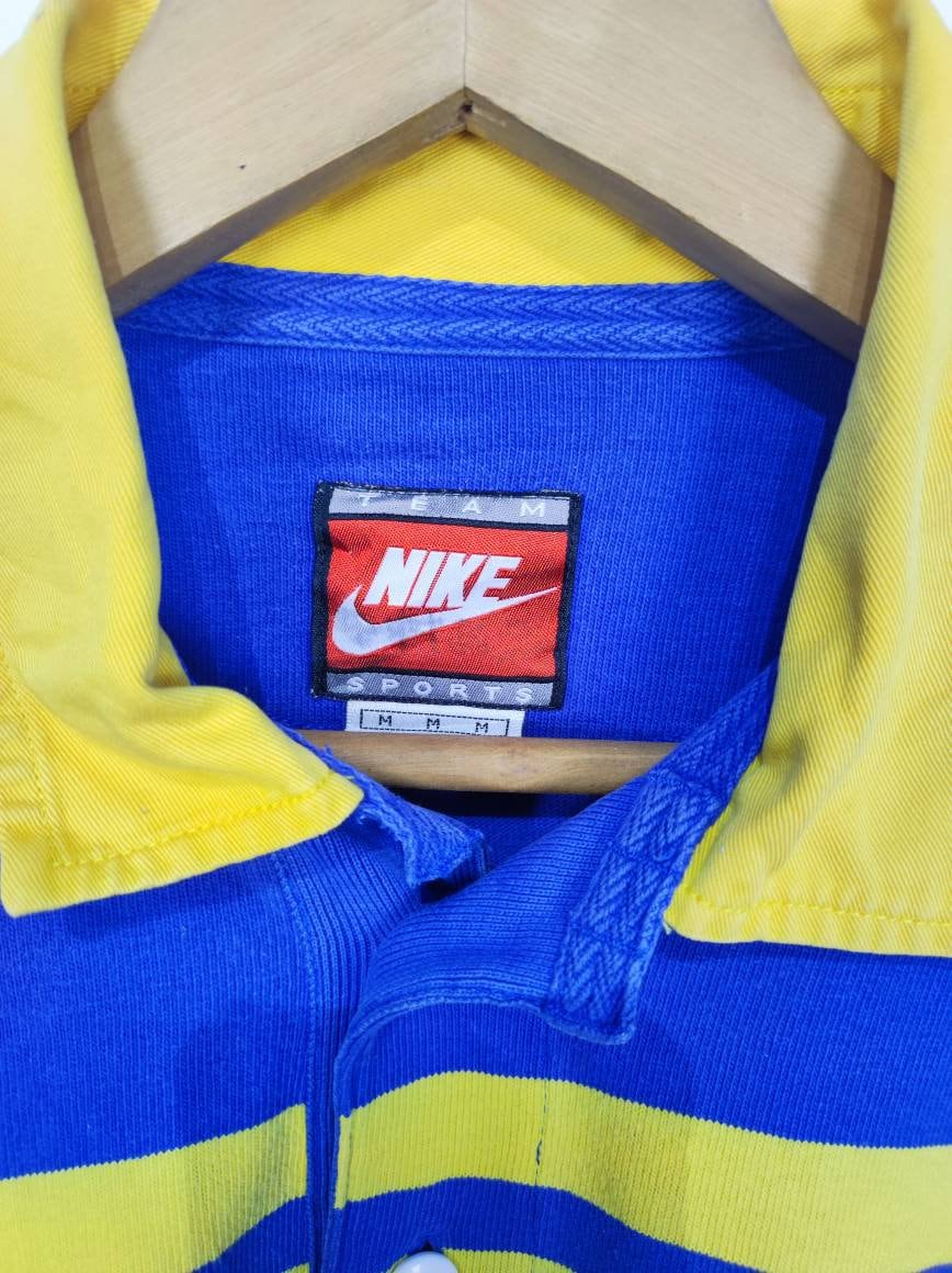 ❑NIKE (ナイキ) ヴィンテージラグビーシャツ 90s vintage ヴィンテージ ナイキ ラグビー 90年代 ナイキ ラグビー 長袖 ナイキ