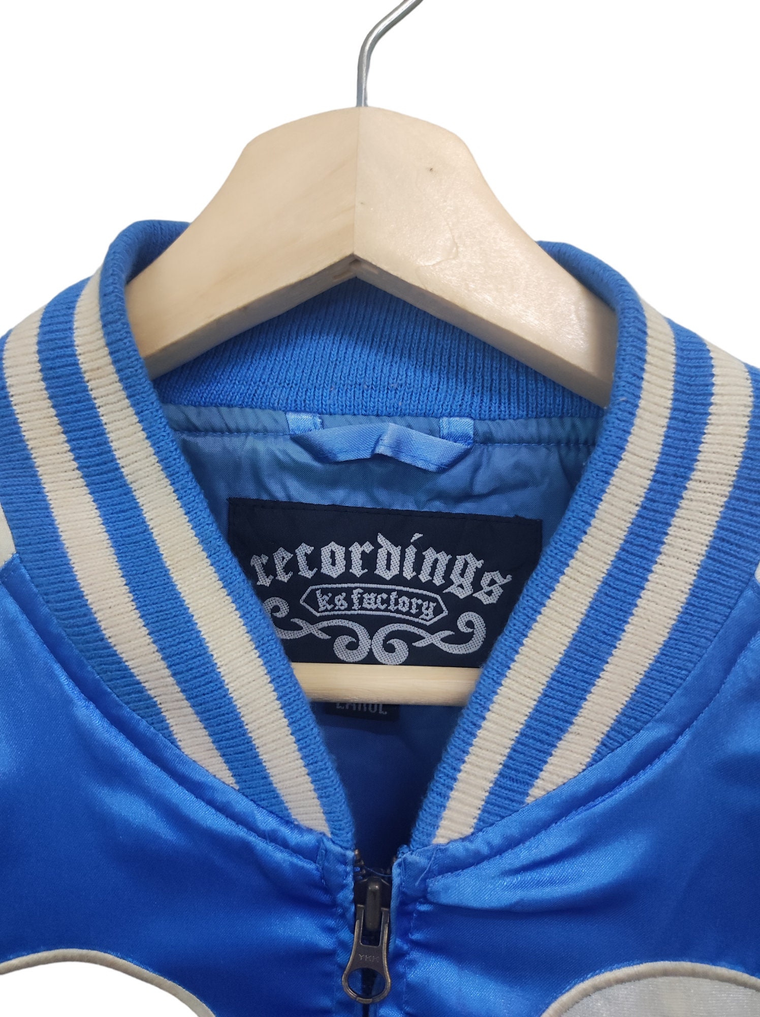 Vintage 80s Sukajan Jacket Vintage FUJIN RAIJIN Dragon Yokosuka