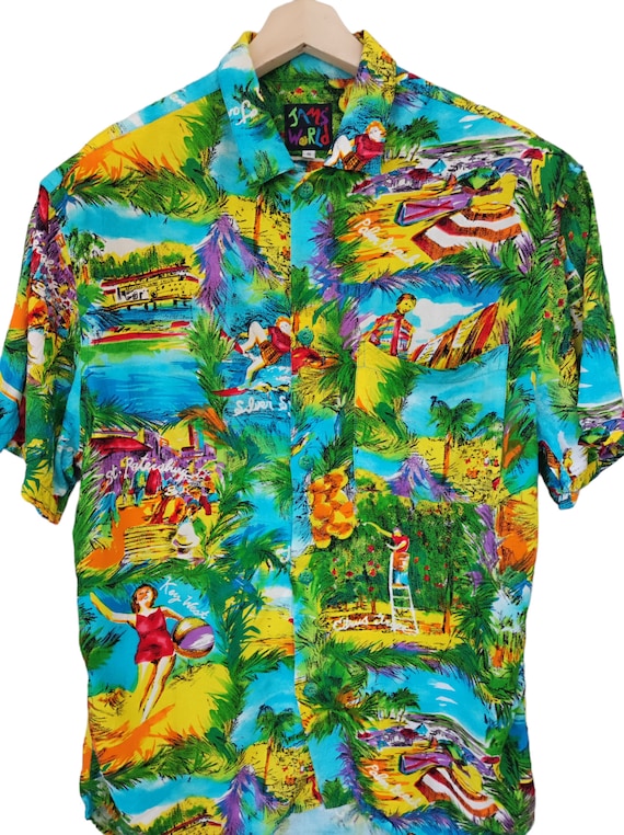 90's Vintage Jams World Authentic Hawaiian Jama World