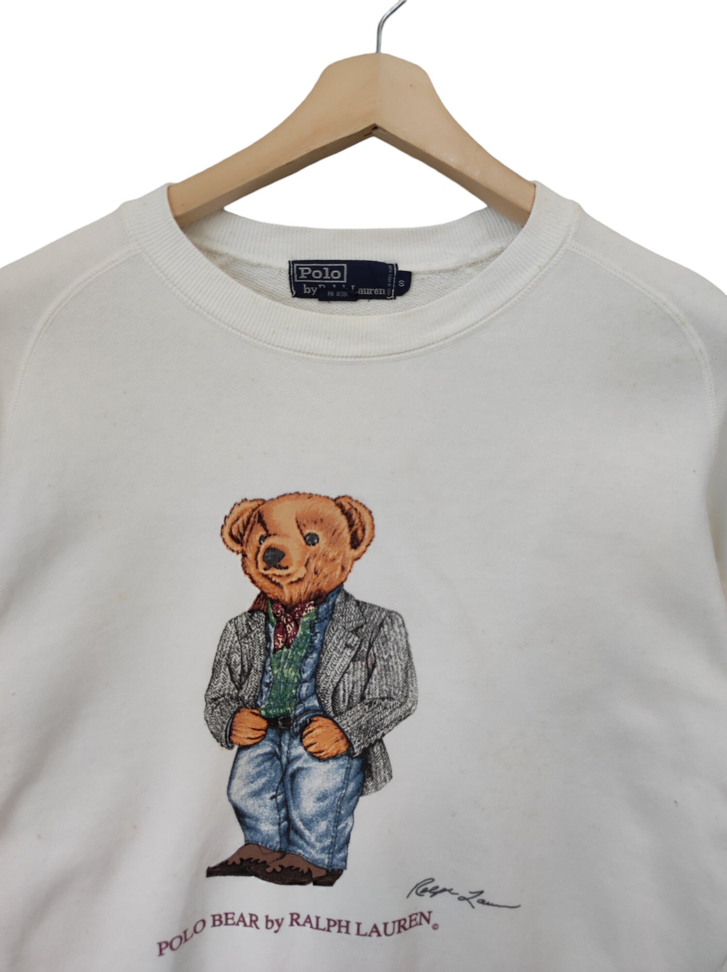 トップス vintage POLORALPHLAUREN PoloBear 90's Vintage 90s Polo Ralph Lauren Polo Bear Pink Golf Bear
