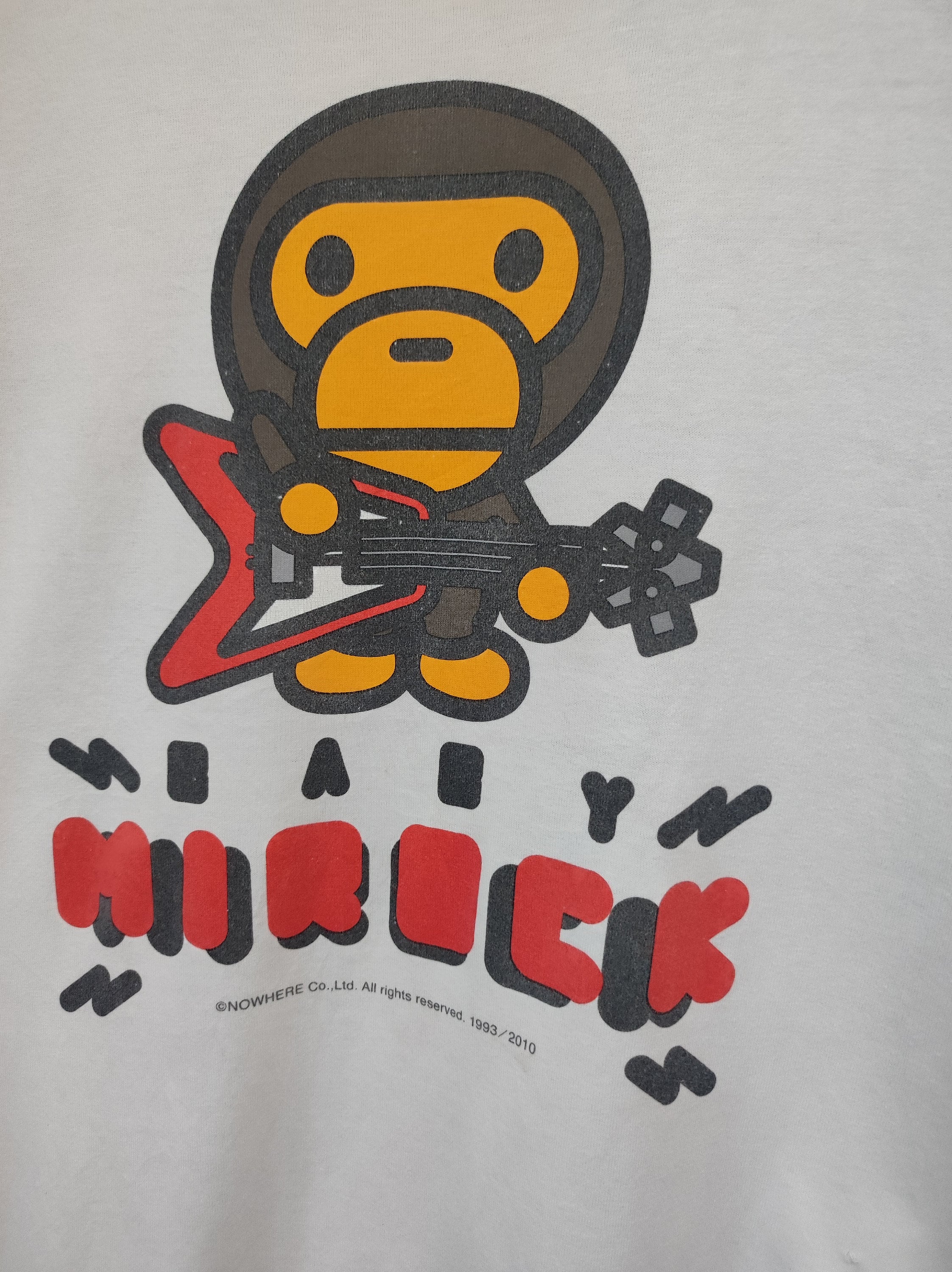 Vintage Bape × Nigo A Bathing Ape Baby Milo Baby Mirock