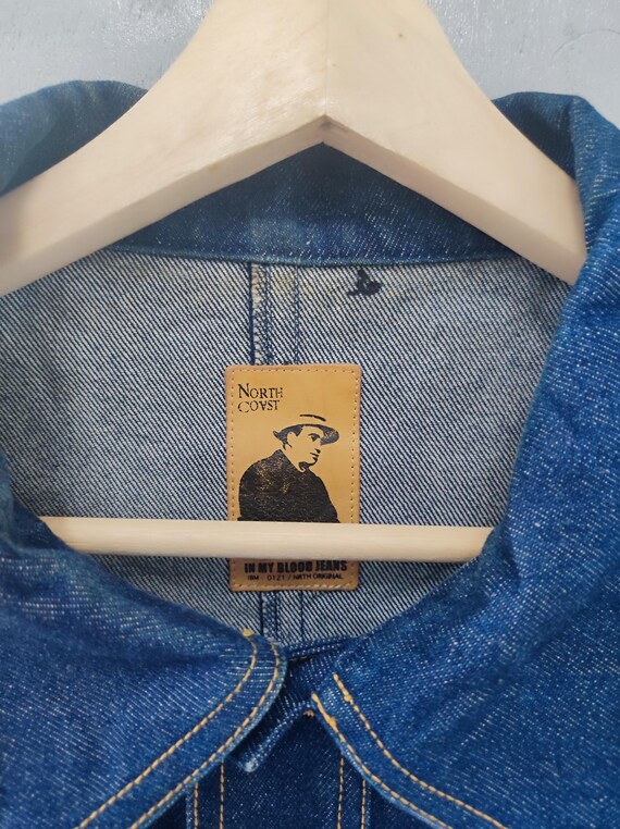 Vintage 90s Japanese Work Wear Denime Core Jacket in My