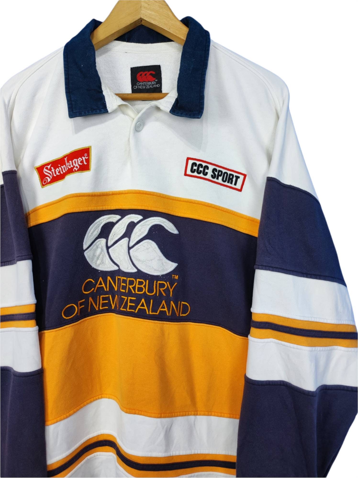 Vintage Canterbury Steinlager CCC Sport Canterbury New Zealand