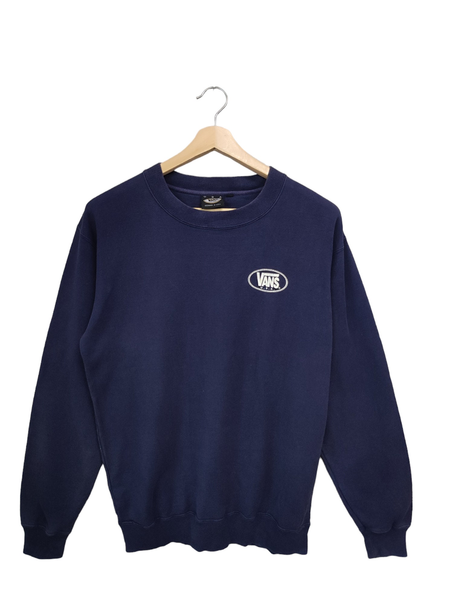 Vintage 90s VANS Old Skool Skateboard Vans Sweatshirt Dark