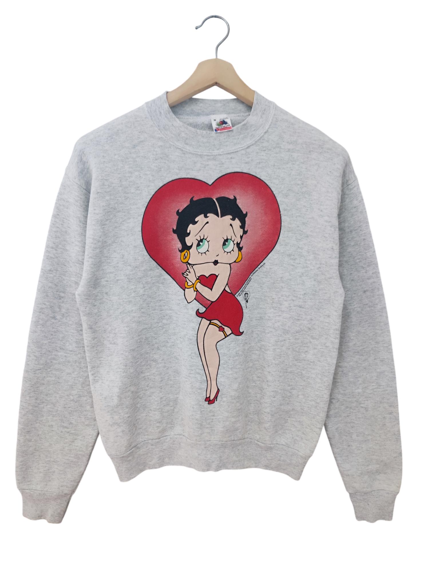 Betty Boop Sweatshirt Etsy Ireland