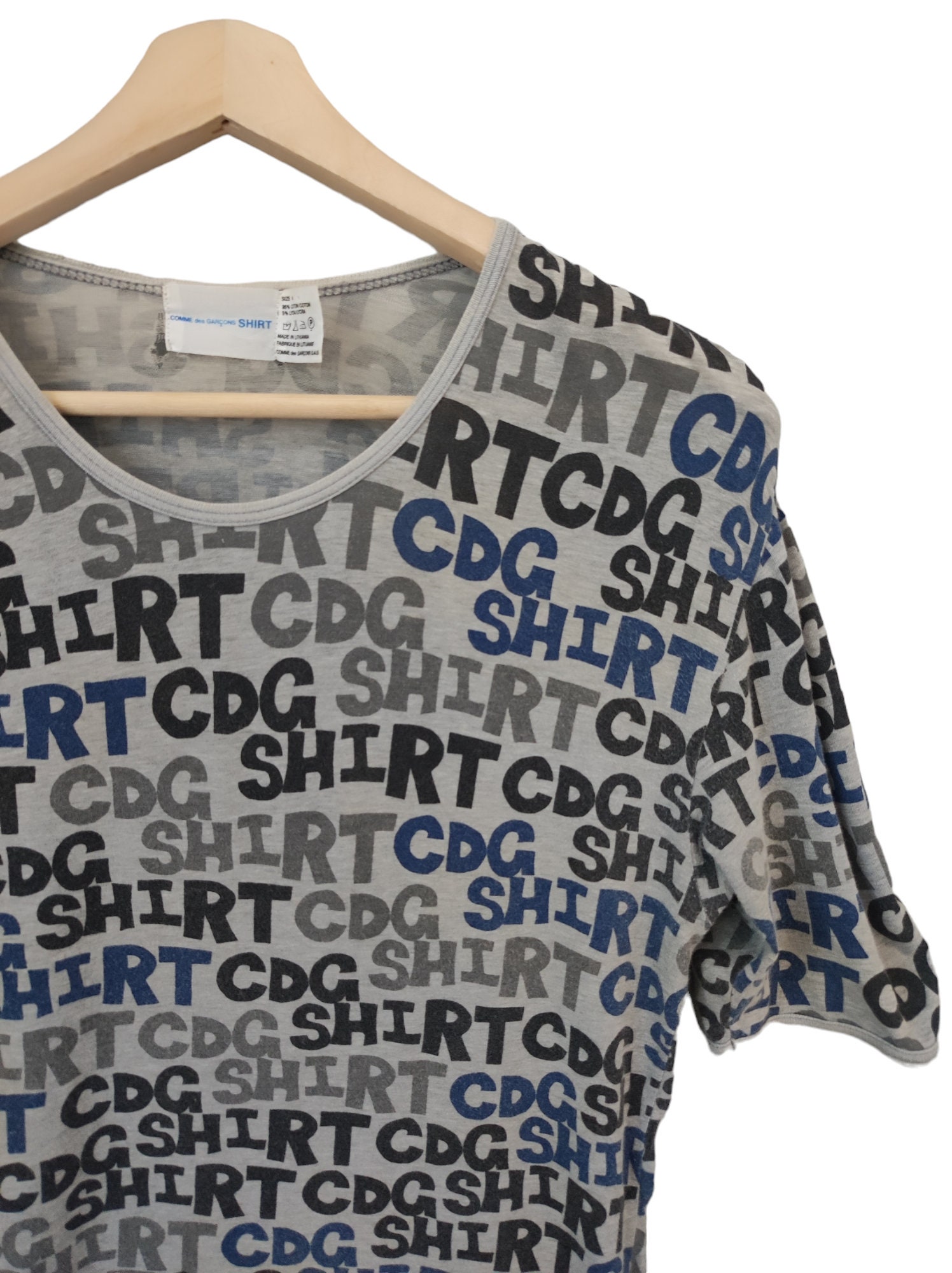 90s Vintage COMME Des GARÇONS X Hammerthor T Ahirt Rei Kawakubo