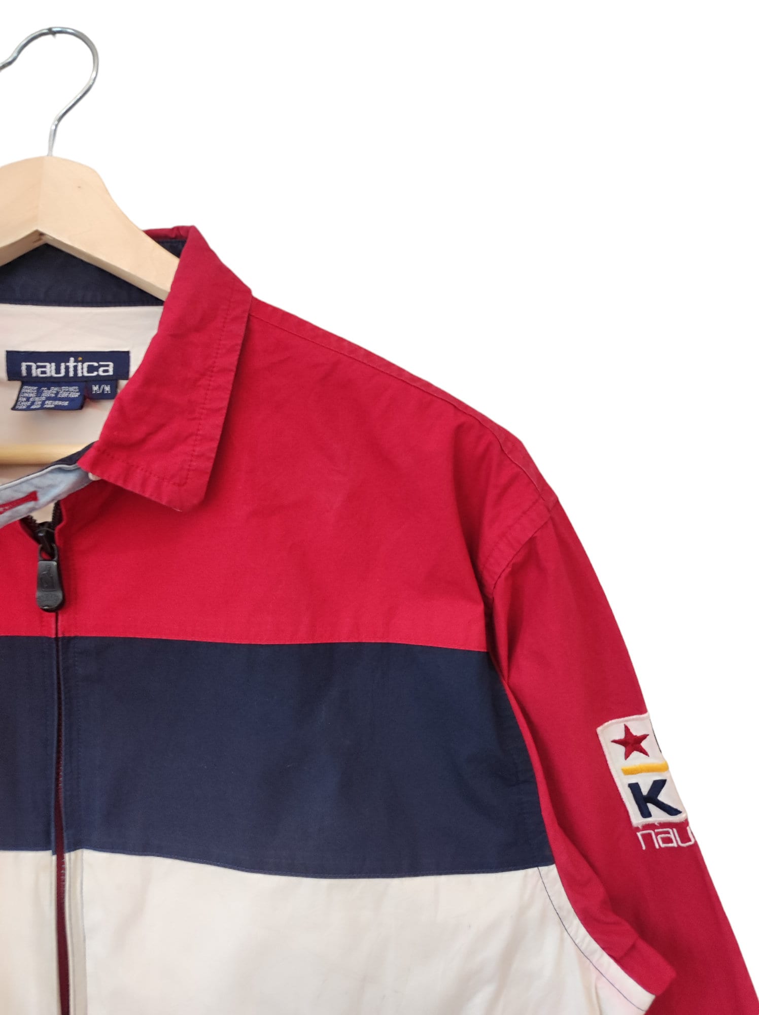 NAUTICA SPORT レッド ジャケット FULL-ZIP TRACK JACKET | Nautica