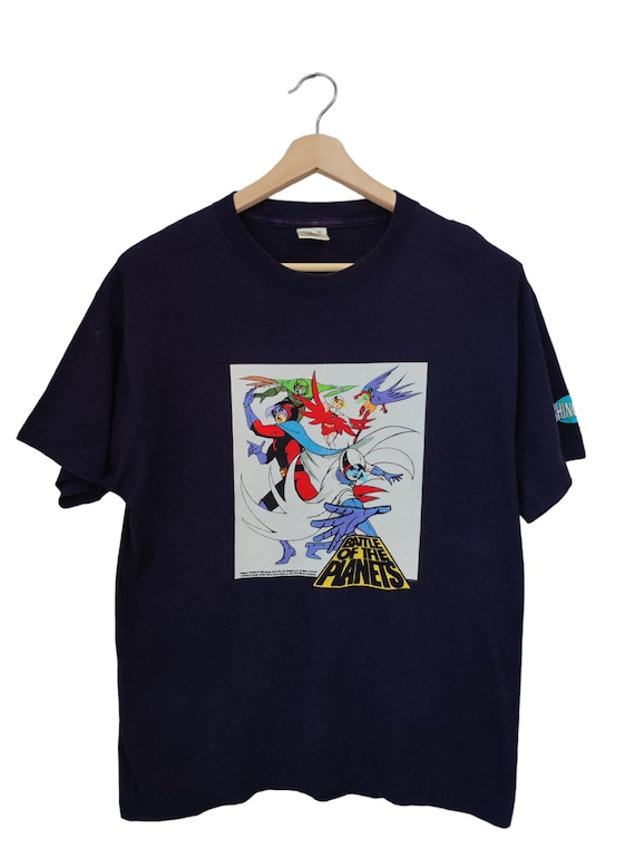 T-shirt Vintage Homme - Motif Fantôme Anime (Ghost In The Shell) - Taille XL Noir - Neuf Sans étiquette