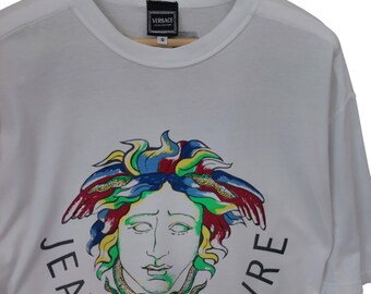 Vintage 90s Versace Medusa Shirt Versace Jeans Italy Medium