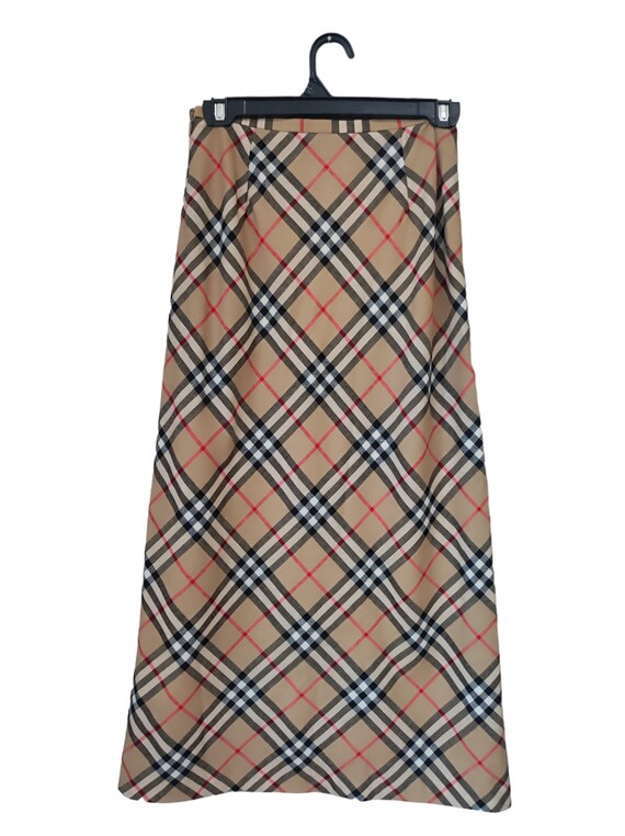 Vintage 90s Burberrys of London Burberry Archive Beige Nova Check  