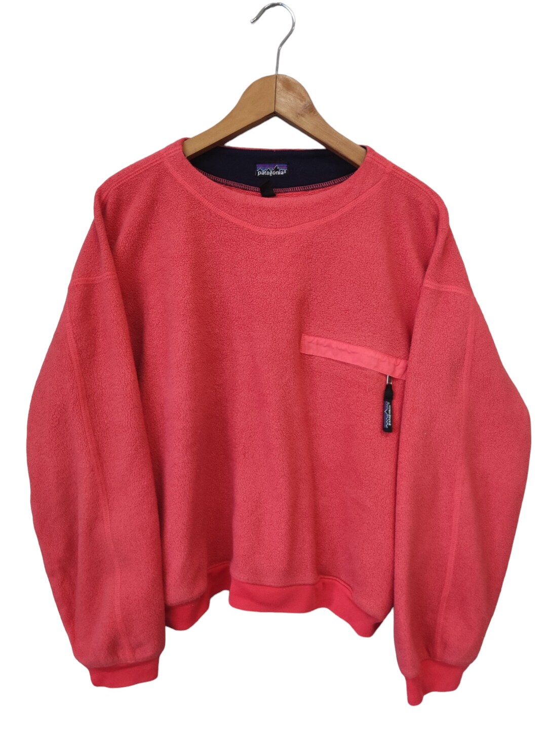 【送料無料（一部地域を除く）】 Vintage Patagonia Sweatshirts Crew Neck Patagonia Fleece トップス
