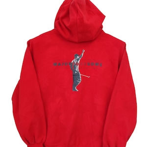 Vintage NIKE Y2K Nike Tiger Woods Major Foursome Hoodie Sweatshirts slam Vintage Nike US Open PGA masters Size Medium Tiger Woods