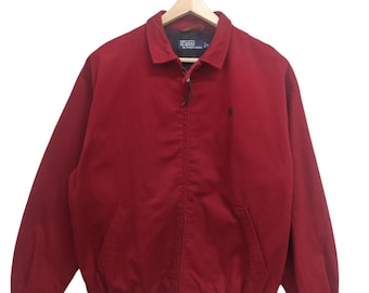 Vintage 90s Polo RL Polo Ralph Lauren Harrington Jacket Polo
