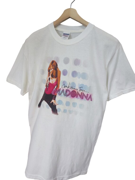 Rare Vintage 00s Madonna CONFESSION TOUR Japan Europe Tour T Shirt
