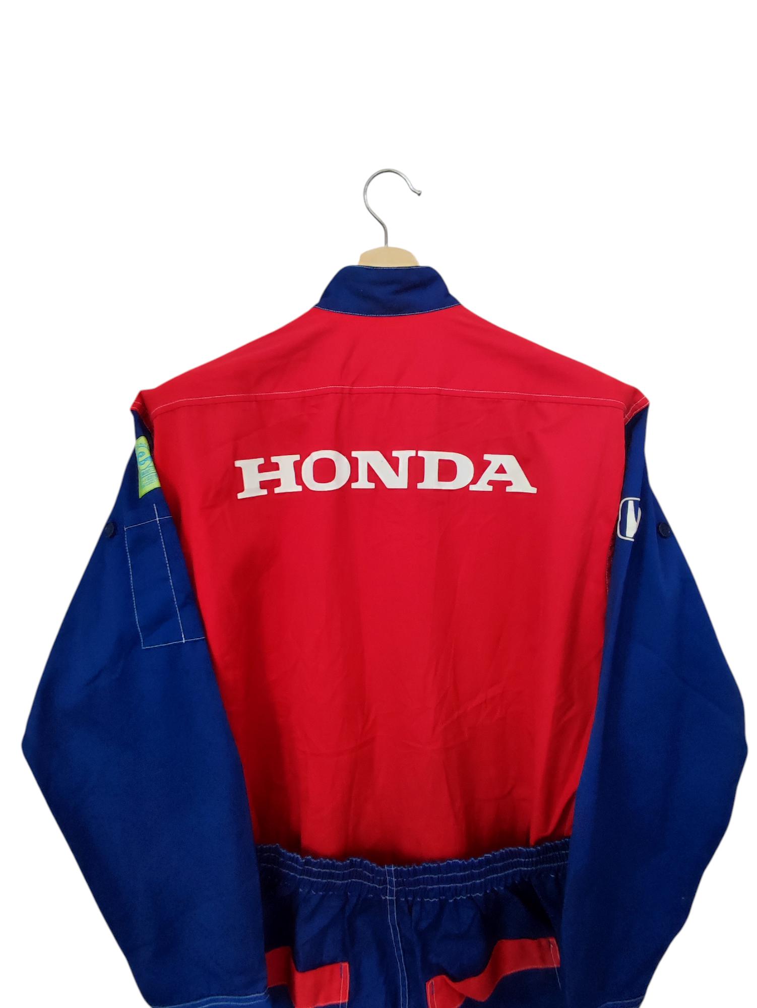 Vintage 90s Honda Racing Team Coveralls Honda Japanese Motorsport
