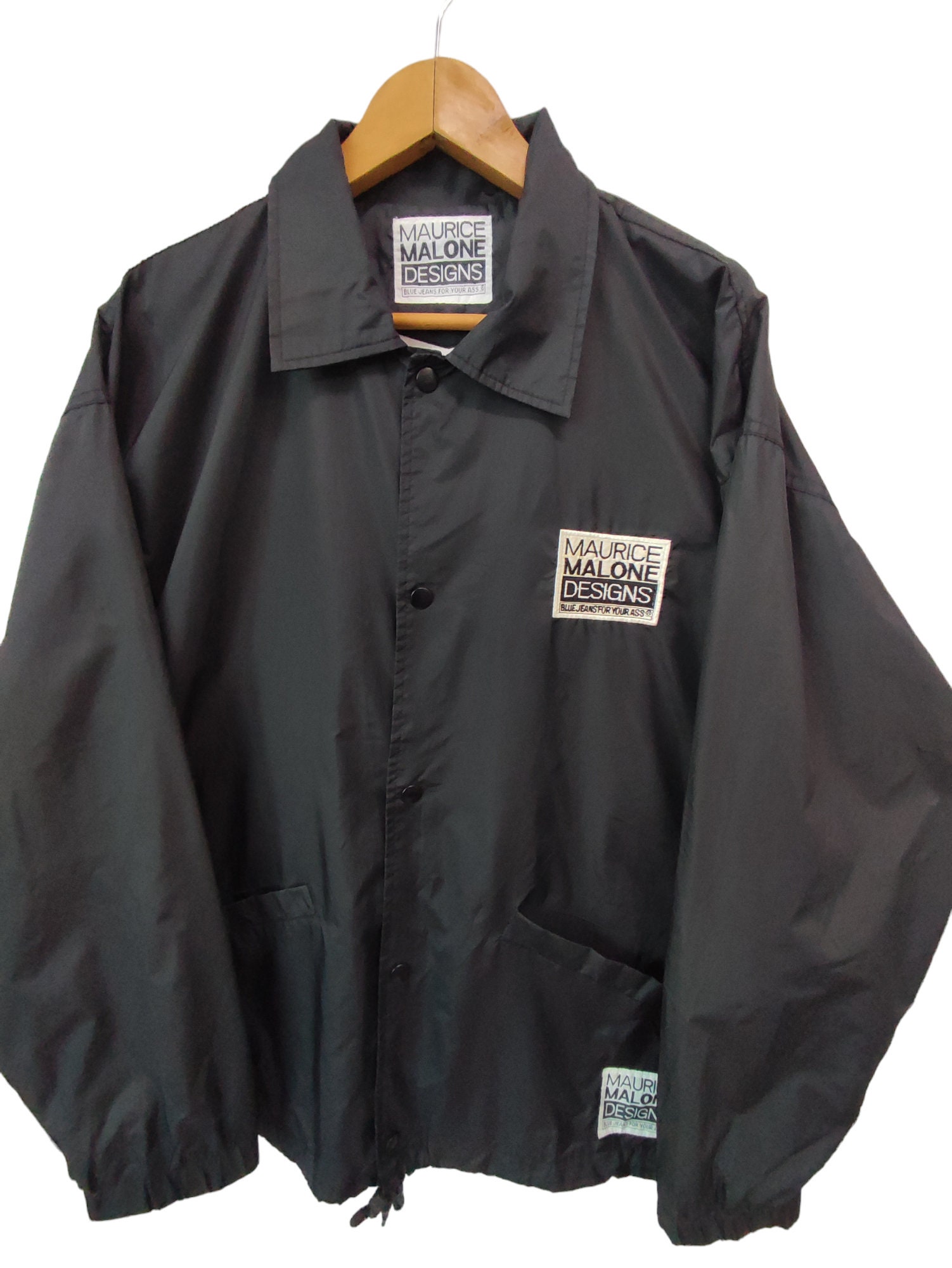 レア VTG 90s Maurice Malone Anorak RAP Rare VTG 90s Maurice Malone Anorak RAP