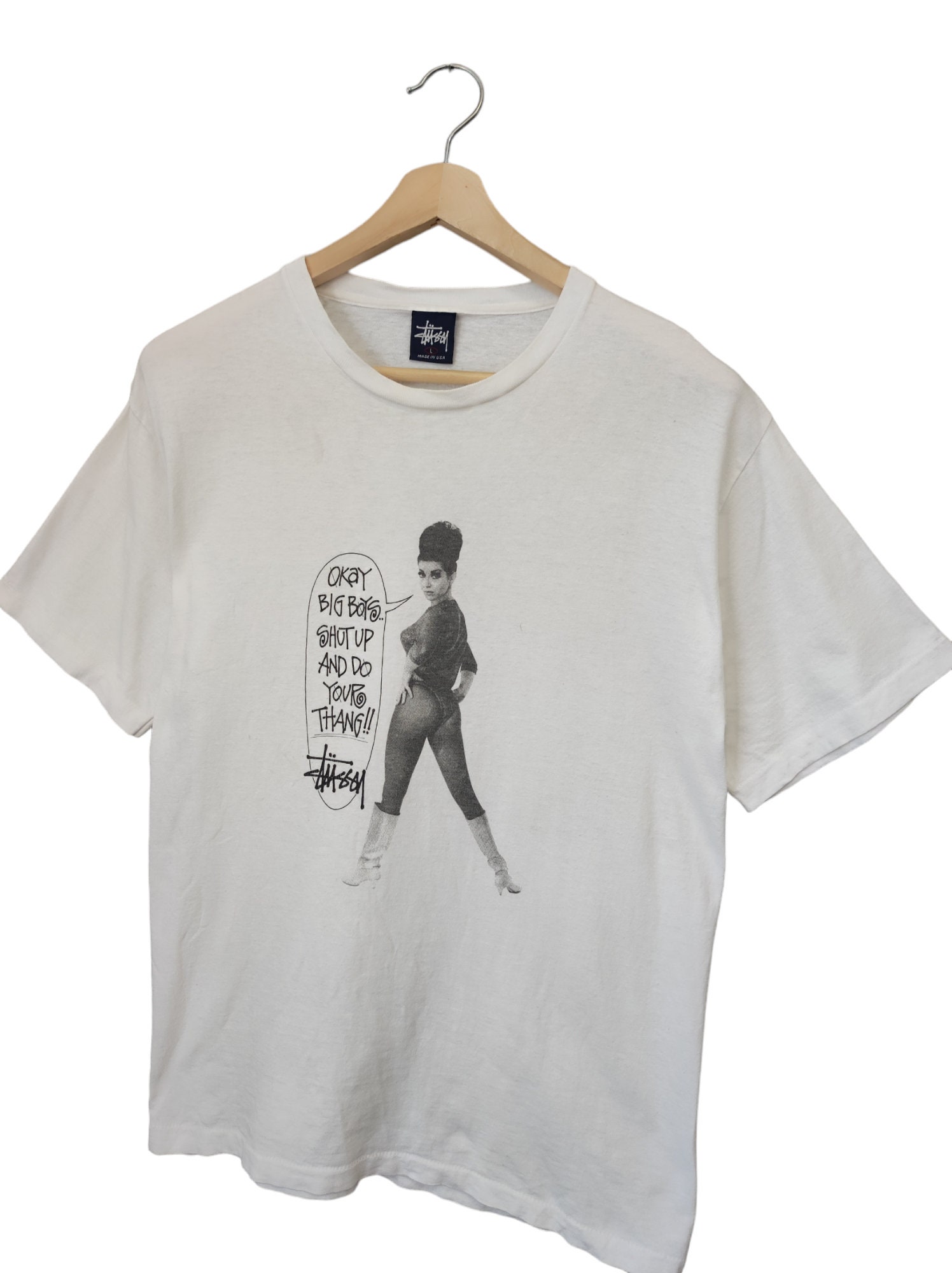 80's OLD STUSSY TEE 