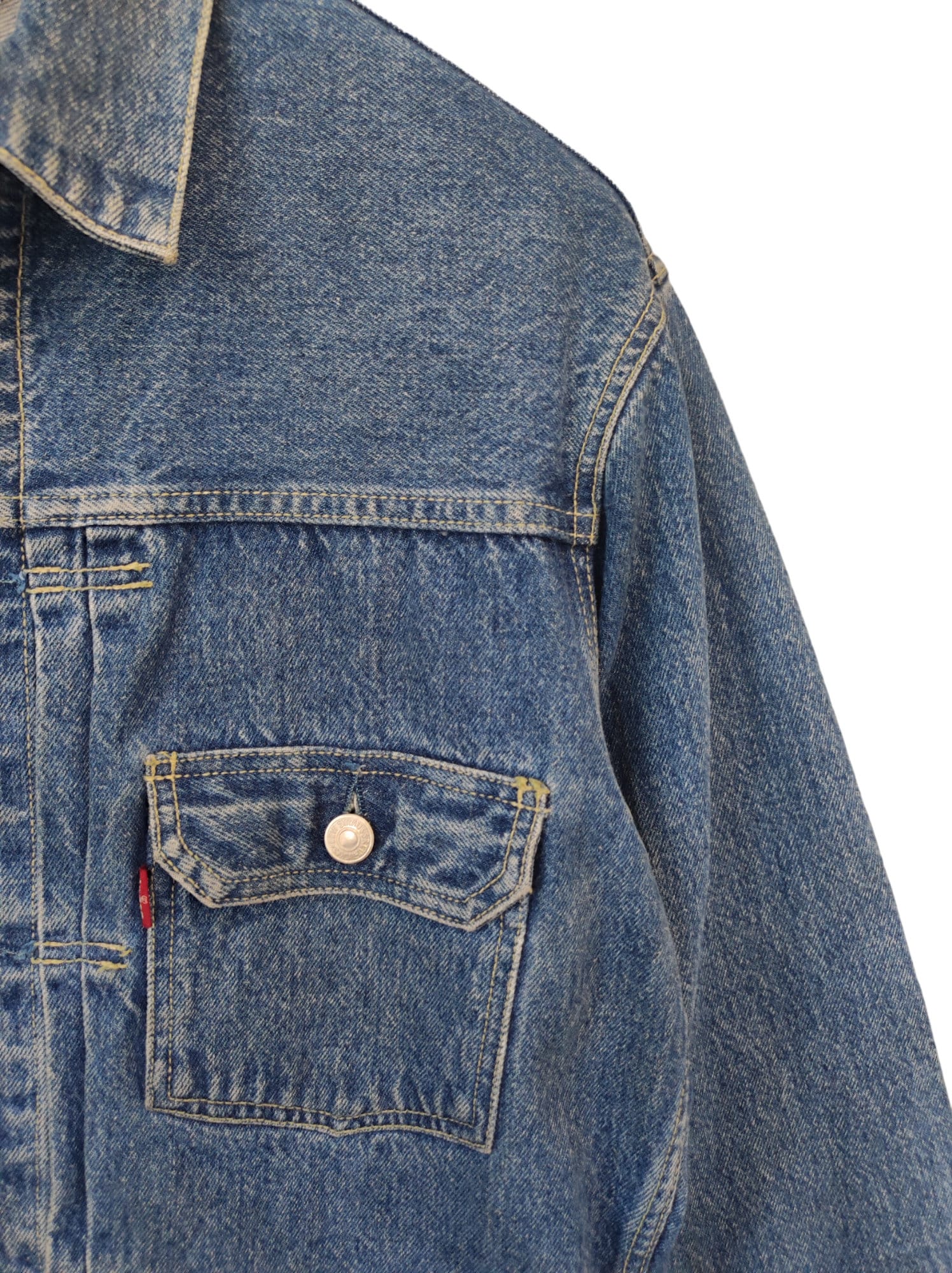 Vintage 90s Levis 70501 LVC Trucker Denim Levis Jeans Jacket