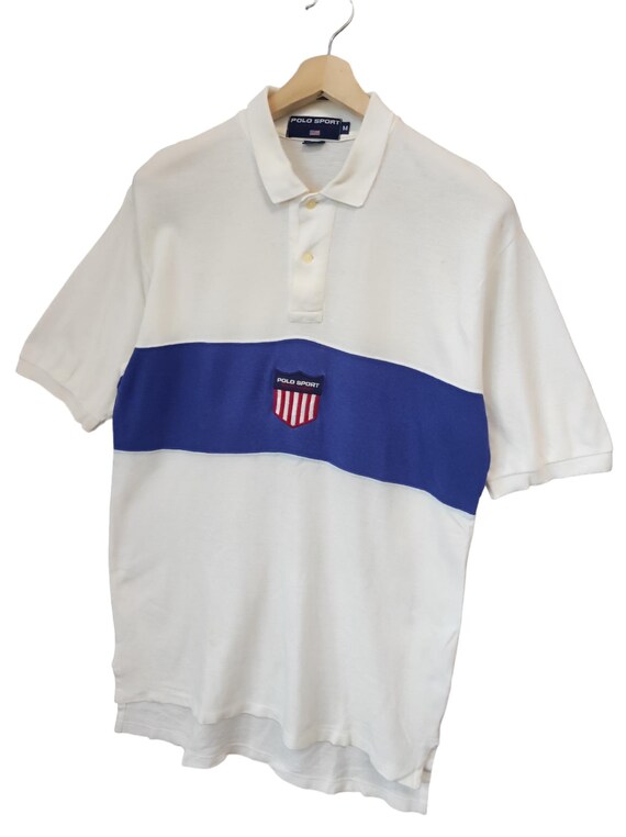 80s 90s OLD Ralph Lauren polo shirt 肉厚 Vintage 90s Lauren Ralph Lauren Polo Shirt Size L USA Made