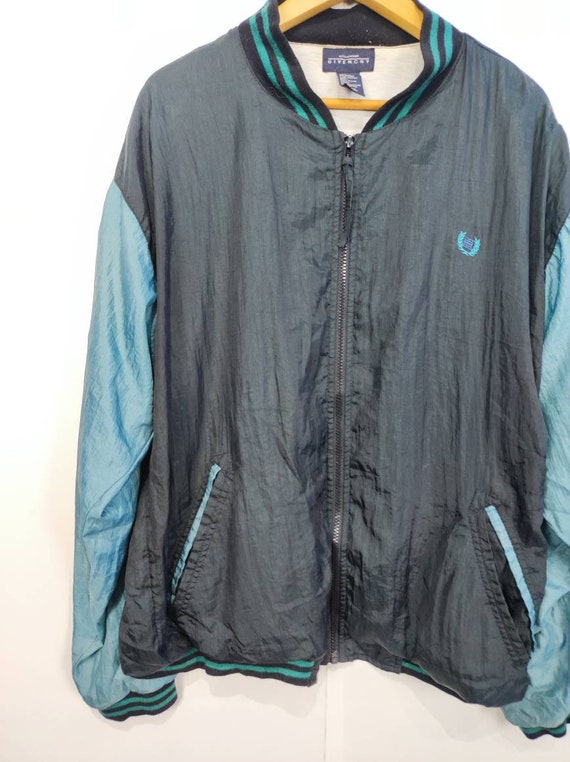 【GIVENCHY】80~90s ACTIVEWEAR Nylon Jacket GIVENCHY Vintage Activewear Jacket 80s 90s Color Block