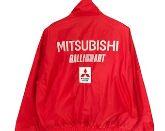 ヴィンテージ ラリーアート 三菱自動車 レーシング ライト ジャケット