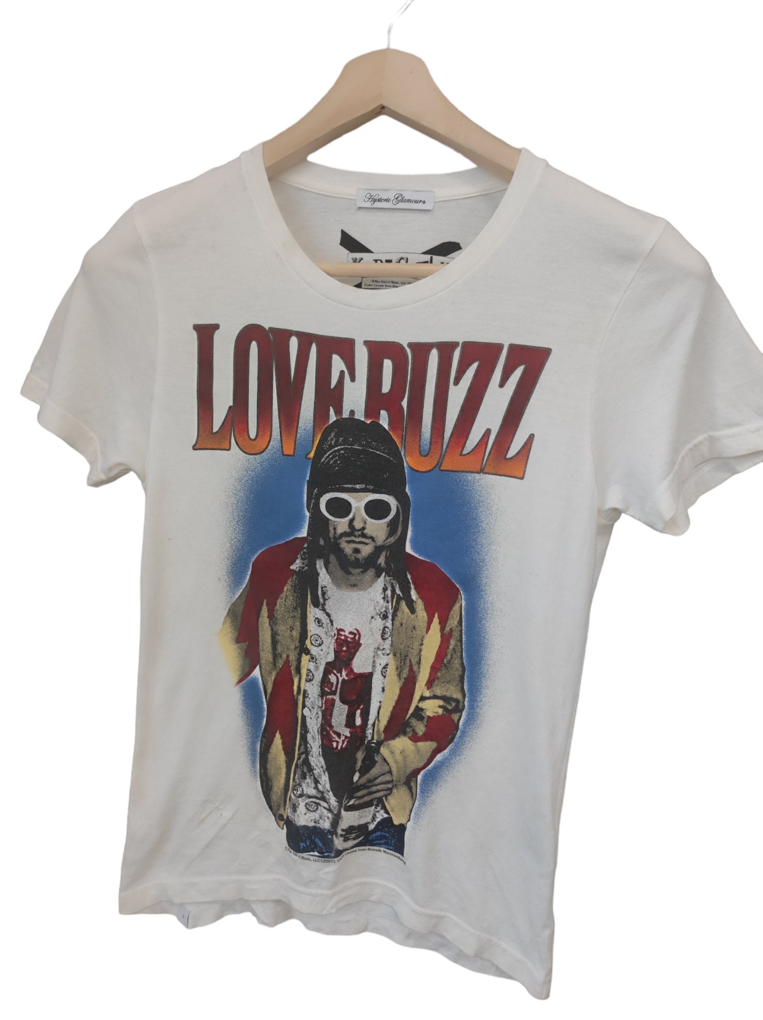  Cobain Tシャツ HYSTERIC GLAMOUR M Vintage Hysteric Glamour X Kurt Cobain Japan Hysteric Cobain