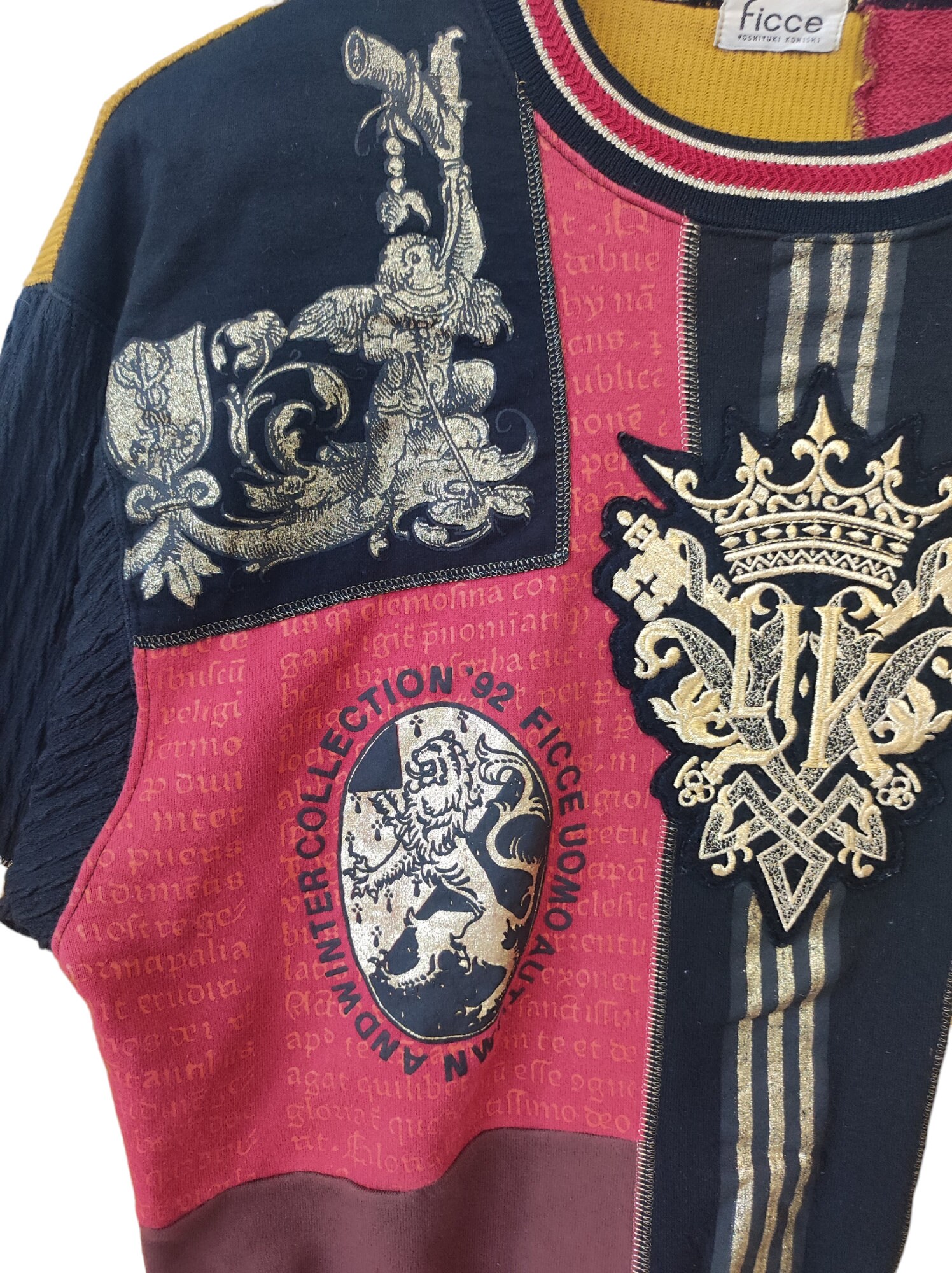 ◆YOSHIYUKI KONISHI（FICCE UOMO）総ビーズ ジャケット Vintage 90s Ficce Uomo by Yoshiyuki Konishi Ficce Uomo Autum