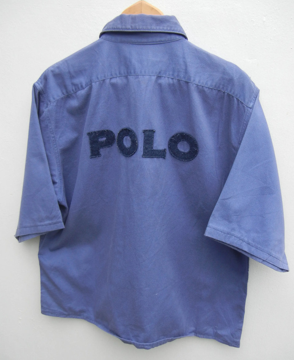 90s POLO Sport Polo 67 Workers Workwear Ralph Lauren Shirt Polo