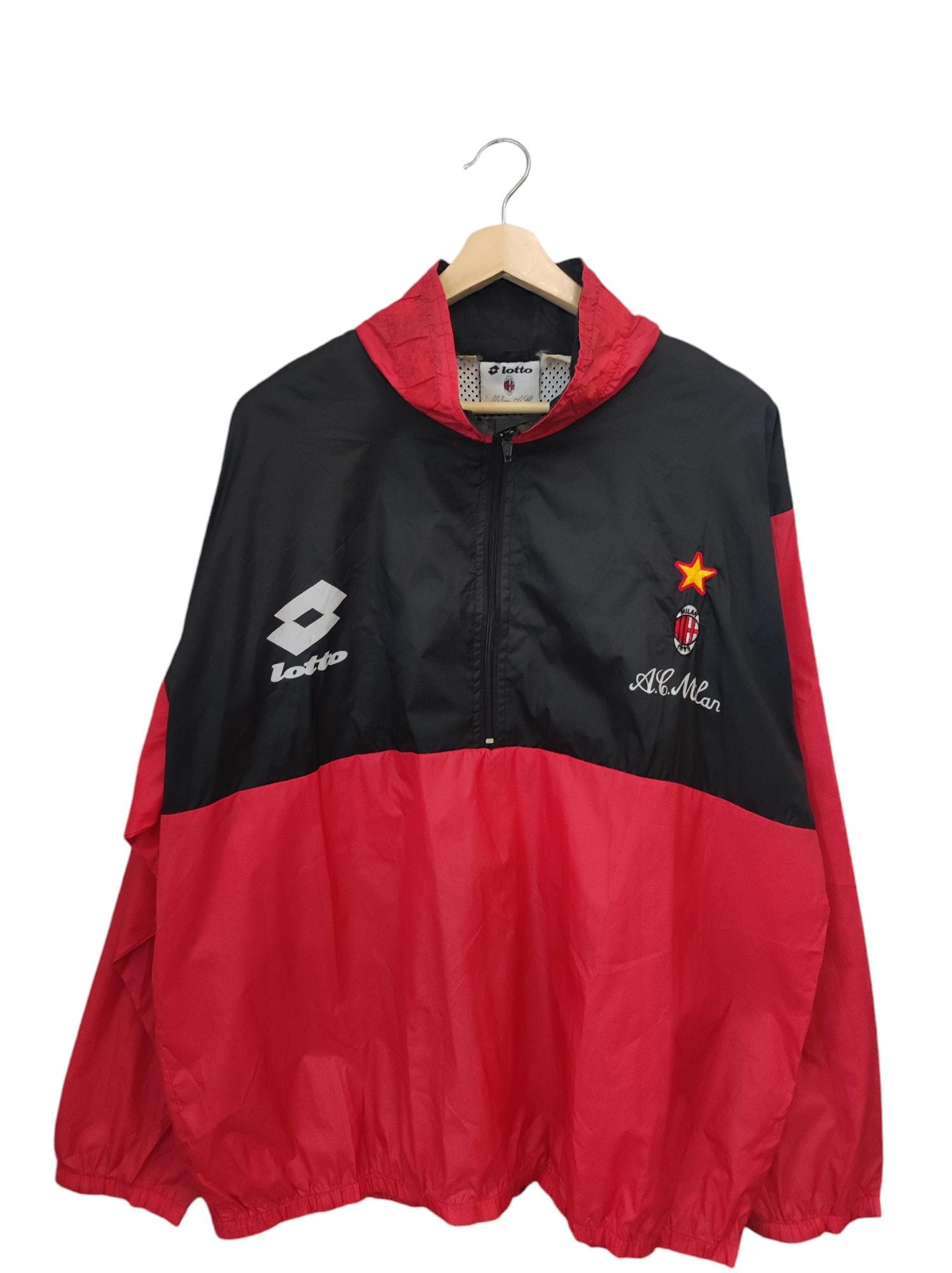 超希少セットアップ品】Lotto ACミラン ピステ 赤・黒