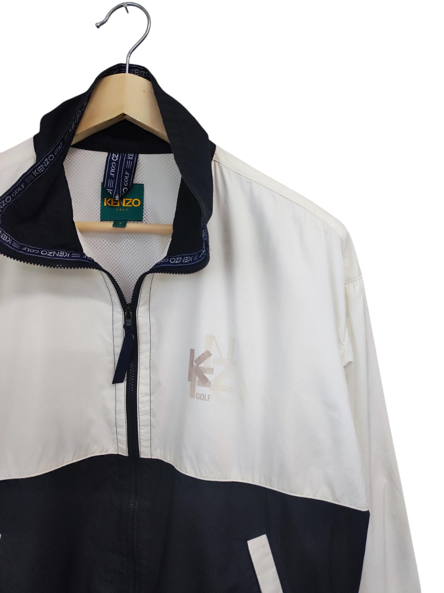 Vintage 90s Kenzo Jeans Kenzo Golf 2 Tones Windbreaker Jacket