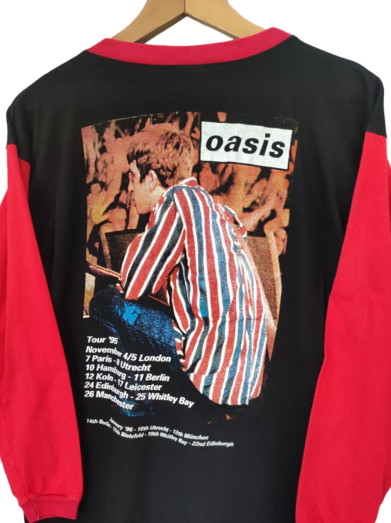 90s oasis ビンテージ Tシャツ XL morning glory vintage oasis Morning Glory? ジャケットtシャツ【新品未使用