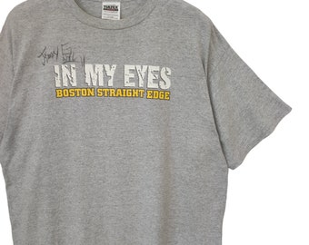 IN MY EYES boston straight edge tシャツ Vintage In My Eyes 
