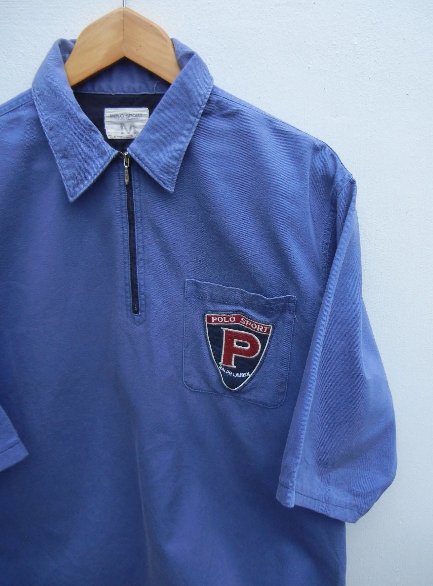 90s POLO Sport Polo 67 Workers Workwear Ralph Lauren Shirt Polo