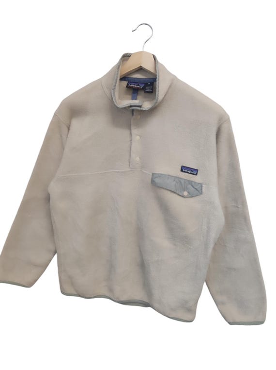 Vintage 80s Patagonia Jacket 1/4 Button Pullover Crew Neck