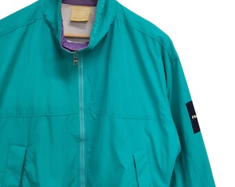 90s〜 HELLY-HANSEN / SEA LIFE NYLON COACH JACKET VINTAGE ヘリーハンセン 蛍光カラー ナイロン コーチジャケット オールド ビンテージ Helly Hansen Vintage Bright Men\\u0027s batons
