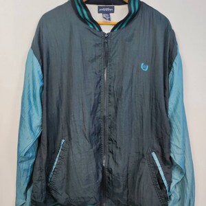 Vintage Givenchy Activewear Nylon Track Jacket windbreaker givenchy italy vintage 90s Large