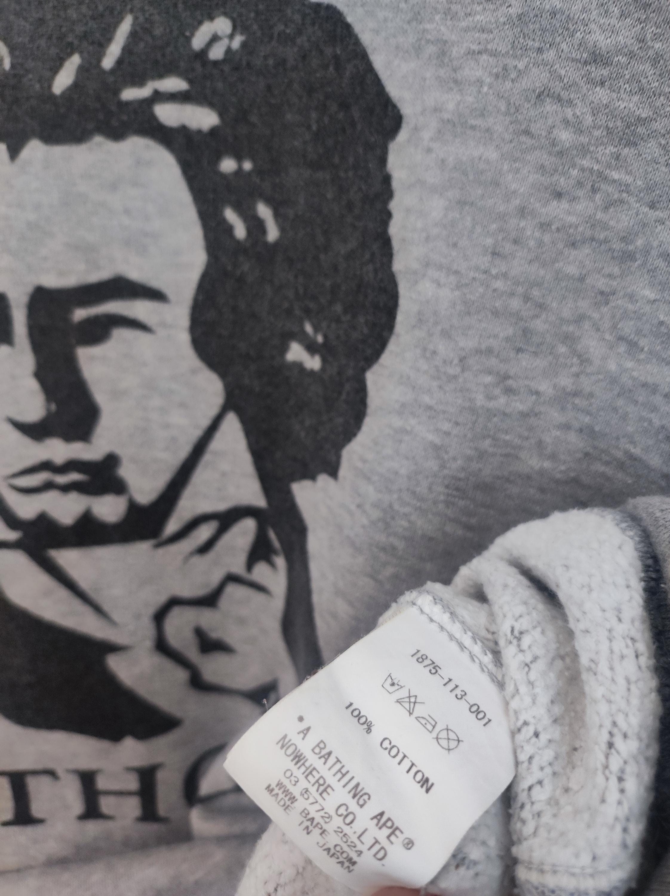 Vintage 90s Beethoven Bape A Bathing Sweatshirts Nowhere Co A 