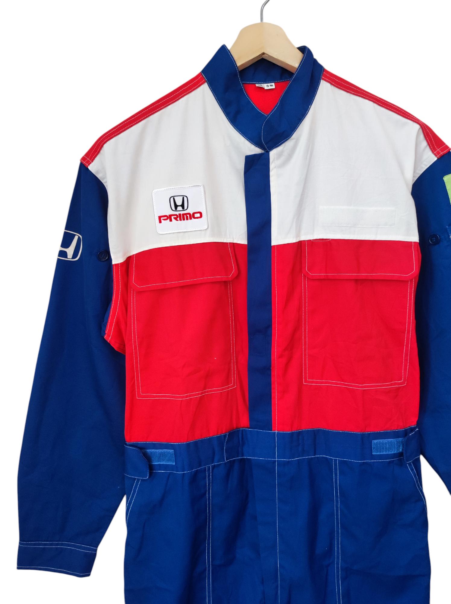Vintage 90s Honda Racing Team Coveralls Honda Japanese Motorsport