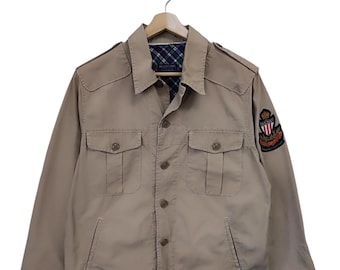 Vintage 90s Polo Ralph Lauren Khakis Polo Ralph Lauren Polo Jeans company double pocket jacket  size Ralph Lauren XL polo jeans casual