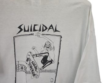 1990年代ヴィンテージSuicidal Tendencies Tシャツ（ランス 